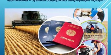Дипломмен ауылға