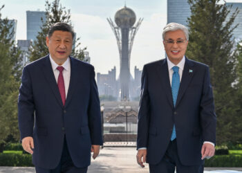 Мемлекет басшысы ҚХР Төрағасымен келіссөз жүргізді