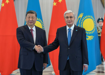 Мемлекет басшысы ҚХР Төрағасымен келіссөз жүргізді