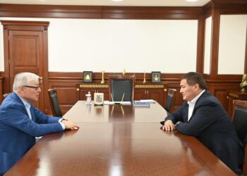 Облыс әкімі ҚР ұлттық музейі басшысымен кездесті