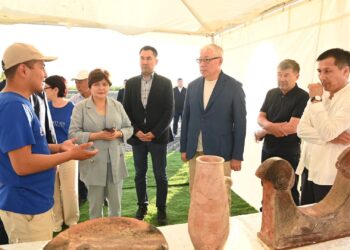 Жанкент қалашығында археологиялық қазба жұмыстары жүргізілуде