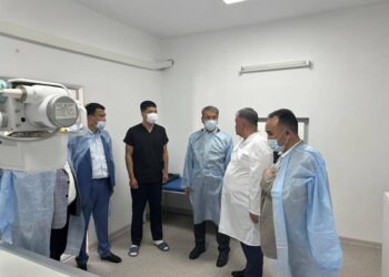 Аурухана ғимаратының күрделі жөндеу жұмыстарына мониторинг жасалды