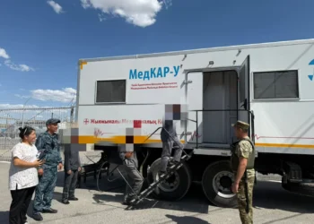 Қызылордада жазасын өтеуші азаматтар медициналық тексерістен өтті