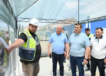 Аймақ басшысы білім ордаларының құрылыс  қарқынын көрді