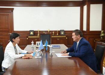 Аймақ басшысы БҰҰ өкілі Саранго Раднарагчамен кездесті