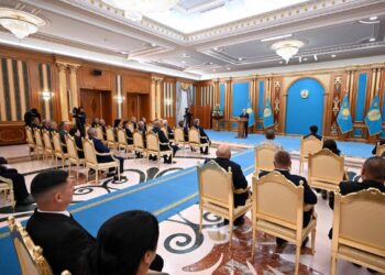 Қызылордалық су саласы қызметкерлеріне мемлекеттік марапаттар табыс етілді