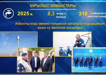Арал ауданында құрылыс пен ауыз су жүйесі жаңғыруда