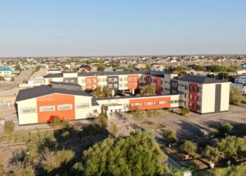 Қазалы ауданындағы Ж.Жабаев атындағы №234 орта мектепте күрделі жөндеу жұмыстары жүргізілуде