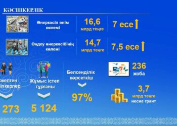 Қазалы ауданында өнеркәсіп пен кәсіпкерлік саласы тұрақты дамуда
