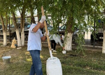 Қылмыстық-атқару жүйесі департаментінің №60 мекемесінде сенбілік өтті