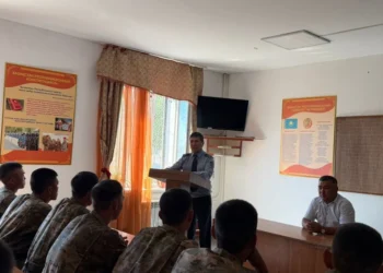 Қызылорда қаласындағы 5547 әскери бөлімінде оқу-әдістемелік жиын өтті