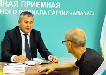 Тұрғындарды жеке мәселелері бойынша қабылдады