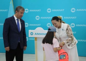 «Баланы мектепке дайындайық!» акциясы аясында Қызылордада балаларға оқу құралдары табысталды