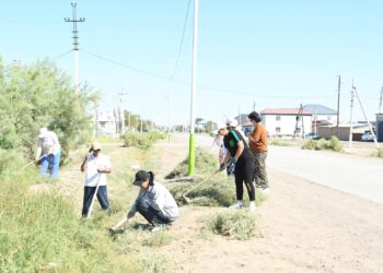 «Таза Қазақстан» акциясы аясында кезекті сенбілік өтті