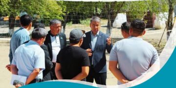 Білім ордасындағы күрделі жөндеу жұмыстарына партиялық бақылау жасалды