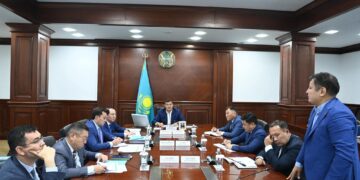 Құрылыс нысандарындағы жұмыстар аймақ басшысының бақылауында