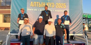 Облыстық спартакиадада аударыспақтан Қазалы құрамасы жүлдегер атанды