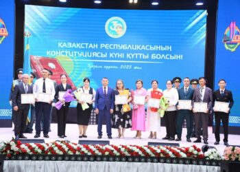 Қазалыда конституция күніне орай салтанатты шара өтті