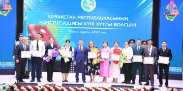 Қазалыда конституция күніне орай салтанатты шара өтті