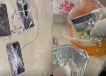 Қызылордада сотталғанға тамақ ішіне жасырып телефон өткізбек болған