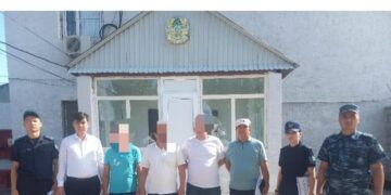 Жазасын өтеушілер бостандыққа шықты