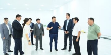 Аймақ басшысы құрылыс нысандарын аралады