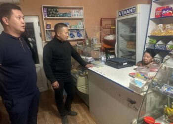 Қазалыда түнгі рейд жұмыстары жүргізілді