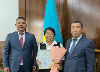 Қазалыда қажырлы еңбегі үшін  бірқатар сала мамандары марапатталды
