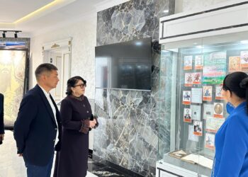 ҚР Ұлттық кітапхана басшысы Қазалы ауданына келді