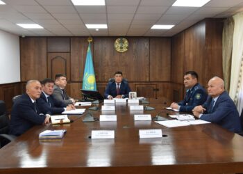 Мәжілісте егін жинау науқанының барысы қаралды