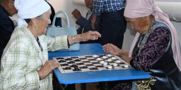 Қазалыда ардагерлер арасында спорттық сайыс өтті