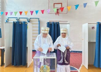 Қазалыда «Әжелер» ансамблі дауыс берді