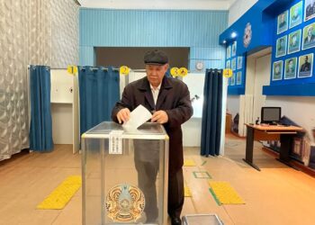 Аудандық ардагерлер кеңесінің төрағасы саяси науқанға сәттілік тіледі