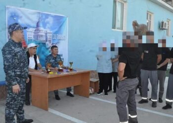 Конституция күніндегі ерік-жігердің көрінісі