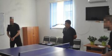 Теннис үстеліндегі тартыс