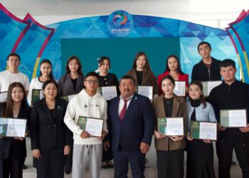 Студенттік құрылыс жасақтарының жабылу салтанаты өтті