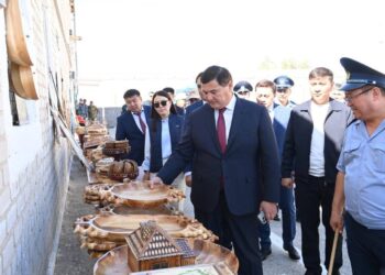 Облыс әкімі қылмыстық атқару жүйесі департаменті №60 мекемесінің жұмысымен танысты