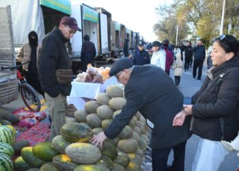 Қазалы ауданының ауылшаруашылығы өнімдерінің жәрмеңкесі жоғары деңгейде өтуде