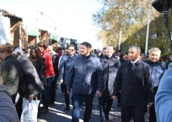 Қызылордада Қазалы ауданының ауыл шаруашылығы өнімдерінің жәрмеңкесі өтті