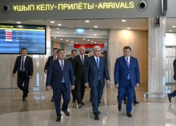 Мемлекет басшысы Қасым-Жомарт Тоқаевтың Қызылорда облысына сапары «Қорқыт ата» халықаралық әуежайының жаңа терминалымен танысудан басталды