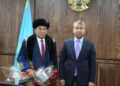 Аудан әкімі Талайлы Бөріқұлақовты 70 жас мерейтойымен құттықтады