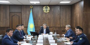 Ауданның әлеуметтік-экономикалық дамуы мен бюджеттің атқарылу мәселесі қаралды