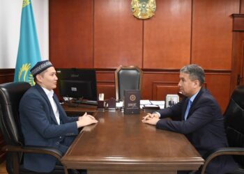 Қазалы ауданының әкімі бас имаммен кездесті