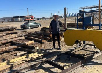 Пробация есебіндегі сотталған азамат ағаш өңдеу цехын дамытуда