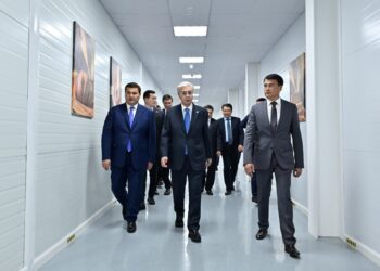 Мемлекет басшысы «Қызылорда-нан» цехына барды