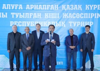 Сырдария ауданында Есенов Расул Әбутәліпұлын еске алуға арналған жасөспірімдер арасында қазақ күресінен республикалық турнир бастау алды