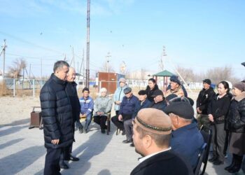 Аудан әкімі Қожабақы және Бозкөл ауылдарының тыныс-тіршілігімен танысты