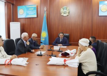 Қаржыгерлерге құрмет көрсетілді