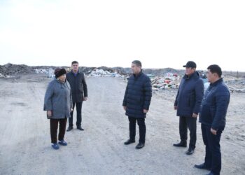 Аудан әкімі қоқыс полигоны мен кәріз суларының сүзгілеу аймағын көрді