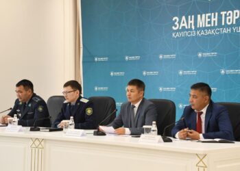 Қазалыда «Заң мен тәртіп» идеологиясы аясында мәжіліс өтті